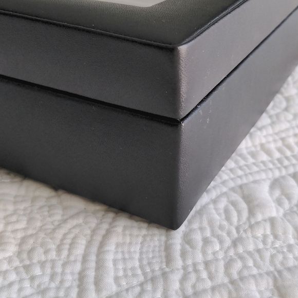 TECHSWISS Eyeglasses & Sunglasses Storage Case in Black Leather - Picture 9 of 14